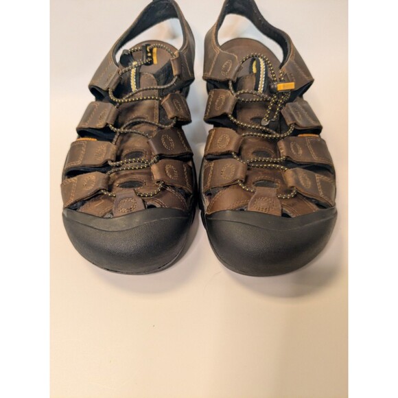 Keen Newport Leather Sandals Mens Size 12 Bison Brown Closed Toe Outdoor Hiking main image 6
